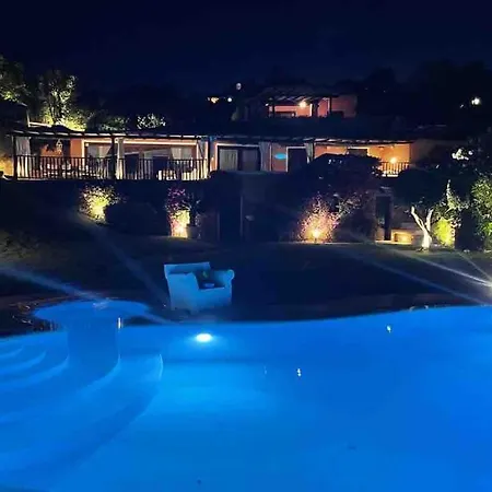 Porto Cervo Luxury With Oxygen Heated Pool Villa Abbiadori